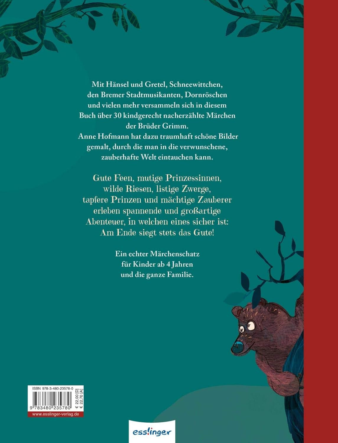 Grimms Märchen: Das Große Märchenbuch Zum Vorlesen Und Anschauen