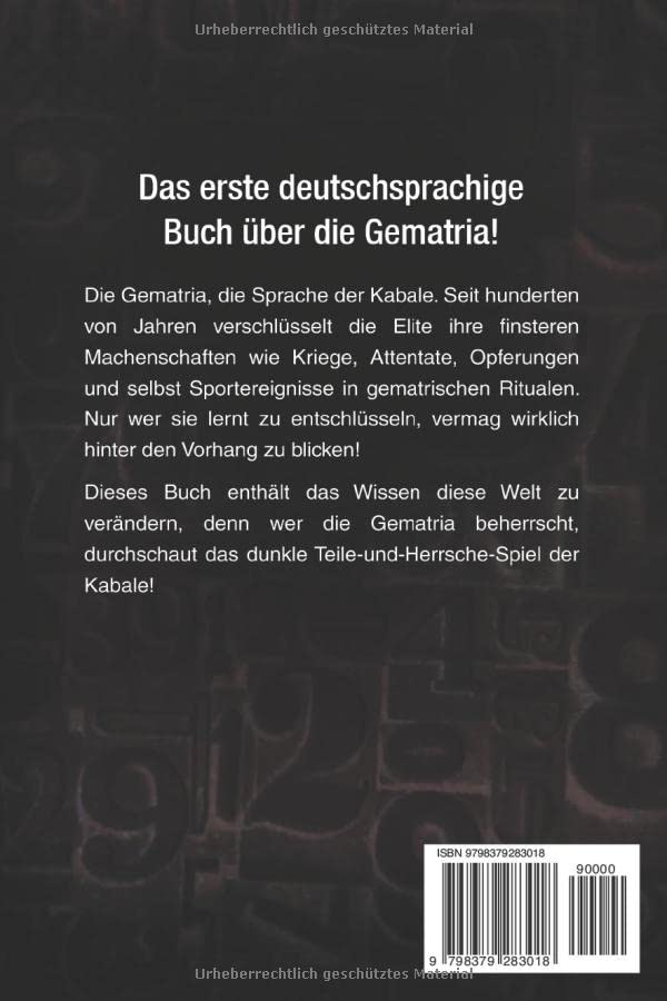 Gematrix: Die Sprache Der Kabale