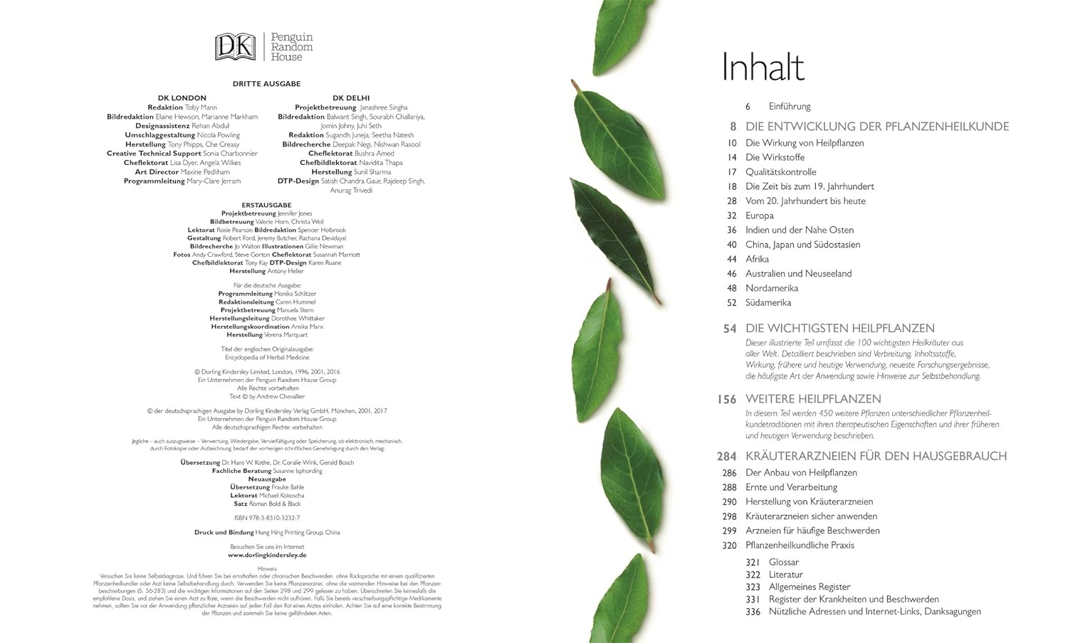 Das Große Lexikon Der Heilpflanzen: 550 Pflanzen Und Ihre Anwendungen