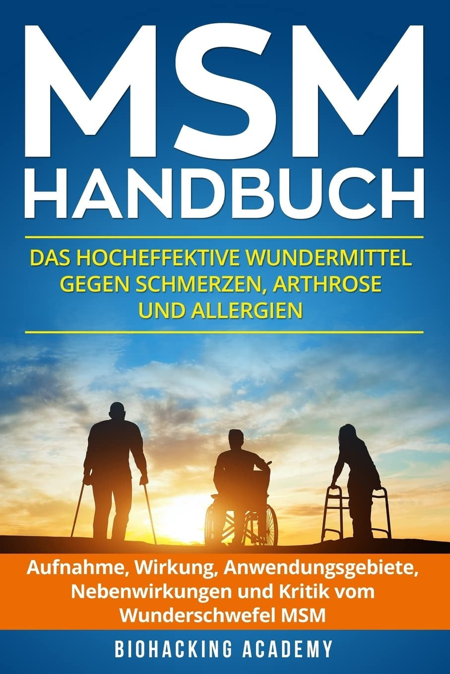 MSM Handbuch: Das Hocheffektive Wundermittel Gegen Schmerzen, Arthrose Und Allergien. Aufnahme, Wirkung, Anwendungsgebiete, Nebenwirkungen Und Kritik Vom Wunderschwefel MSM.
