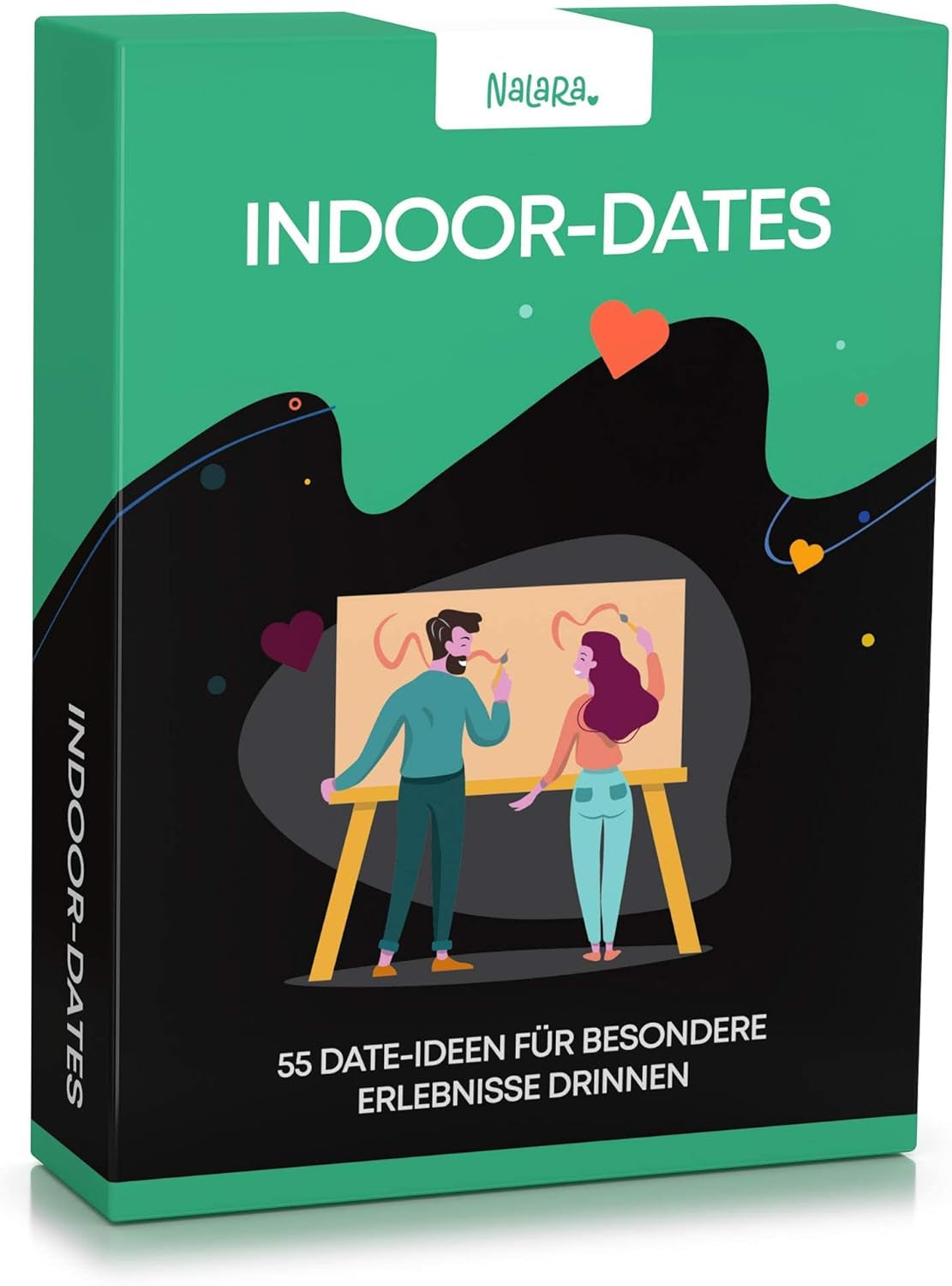 Nalara Indoor Dates - 55 Liebevolle Ideen Um Eine Unvergessliche Gemeinsame Zeit Zu Erleben - Partner Geschenke - Hochzeitstag Geschenke Für Männer