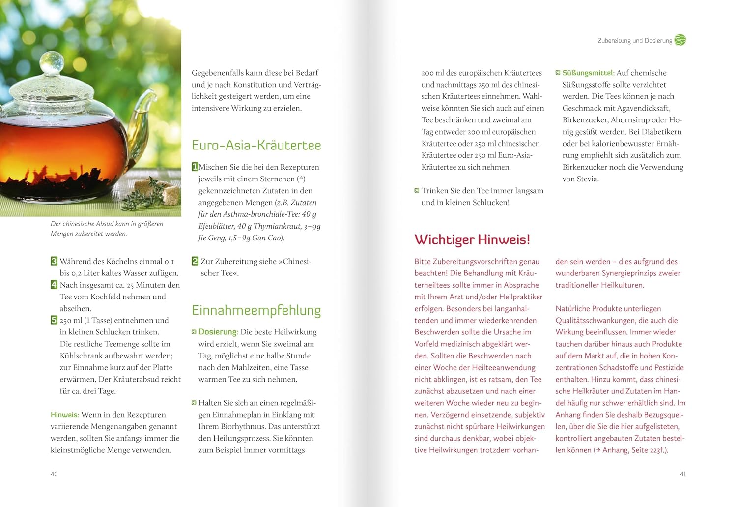 Heiltees Für Körper, Geist Und Seele: Über 300 Wirksame Rezepturen Aus Den Traditionellen Heilkulturen Chinas Und Europas